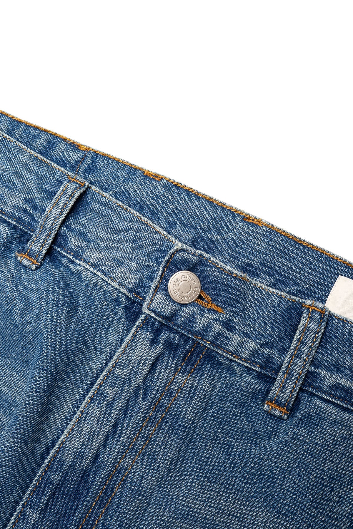 Straight Cut Jeans - Vintage Blue