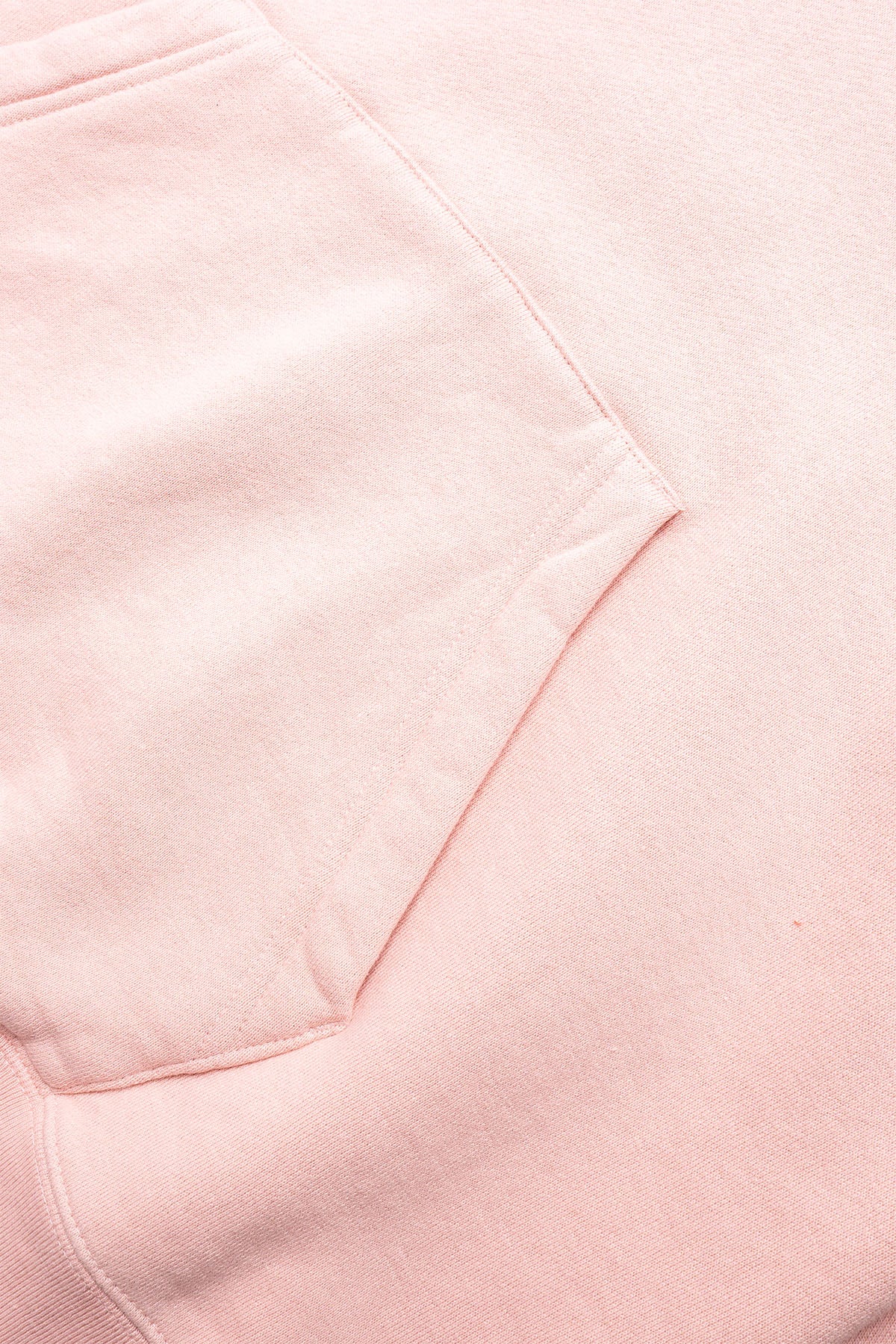 Sweat Pullover Hoodie Raised Back - Pink
