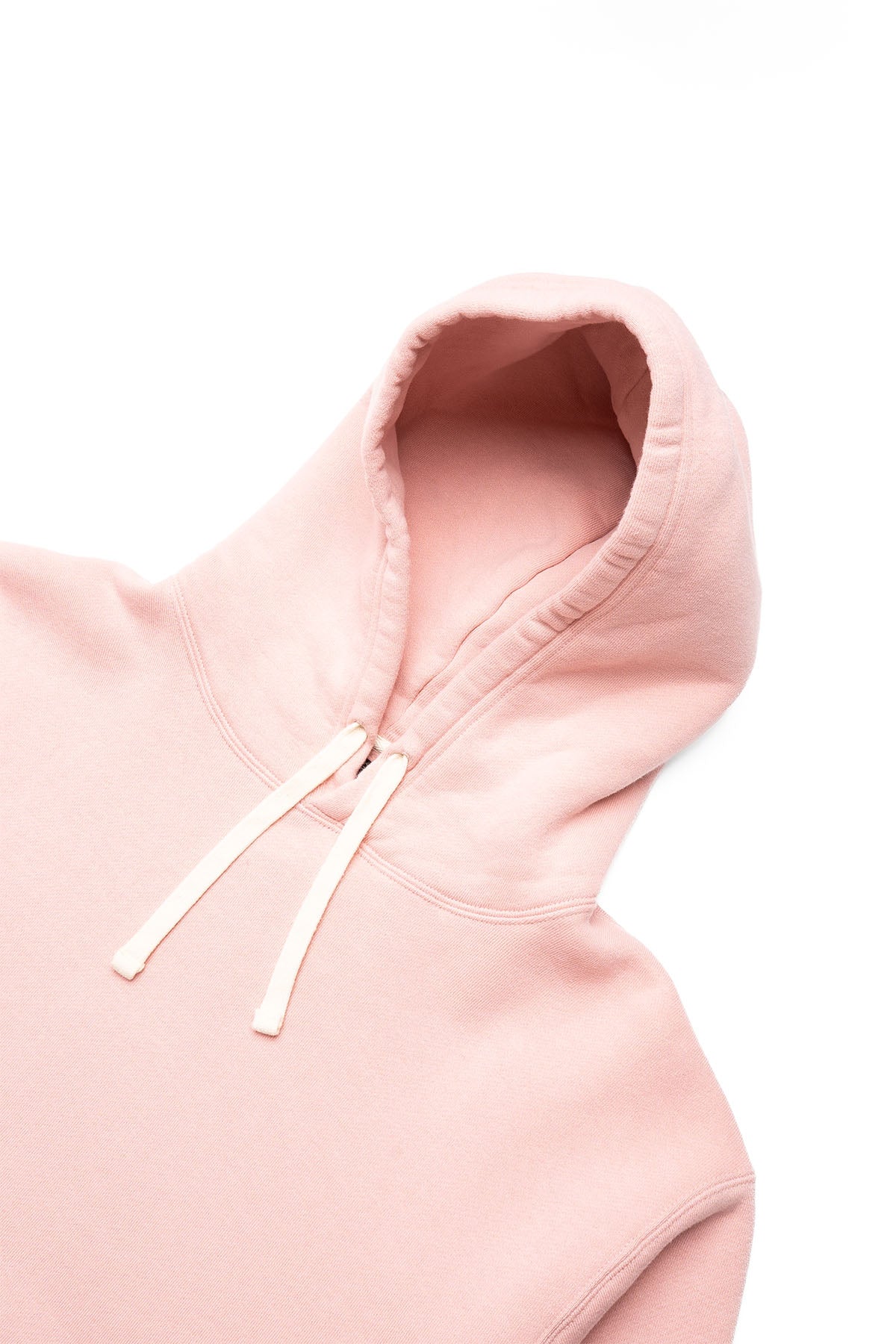 Sweat Pullover Hoodie Raised Back - Pink
