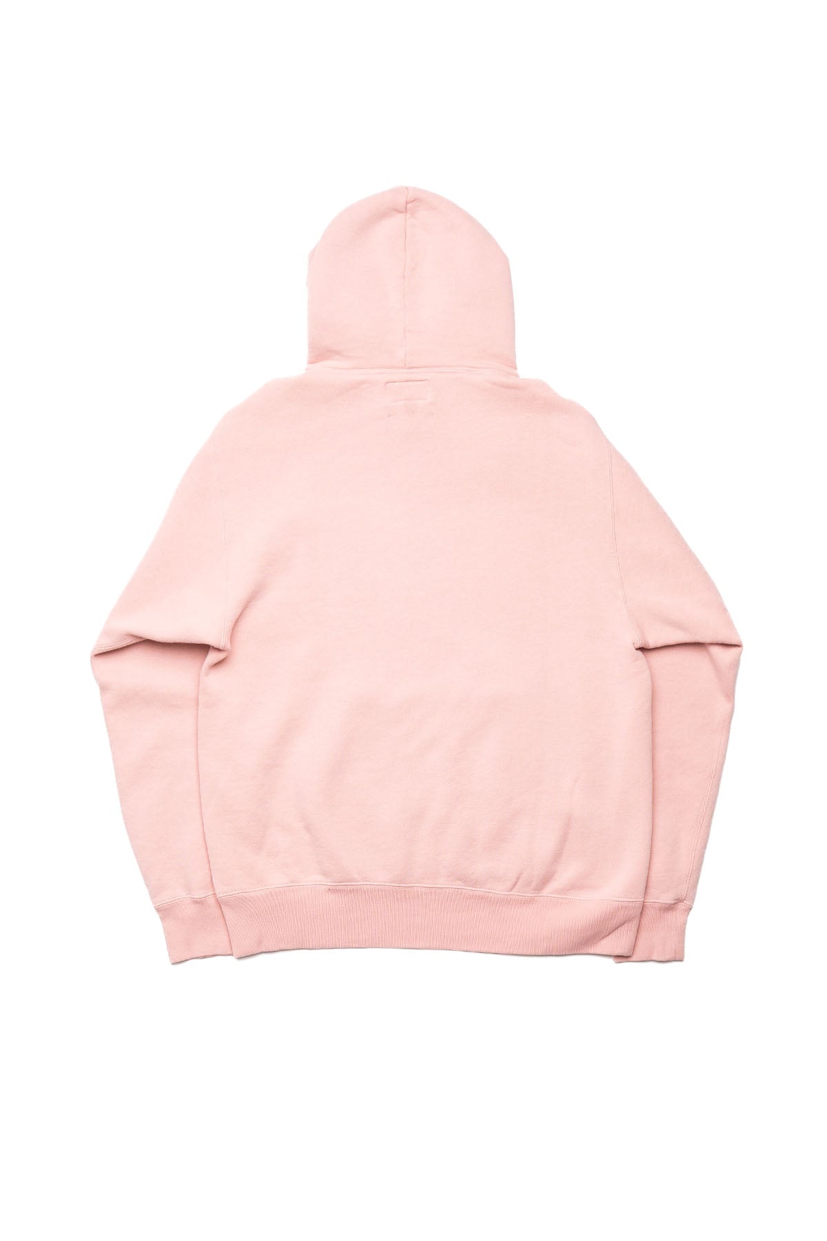 Sweat Pullover Hoodie Raised Back - Pink
