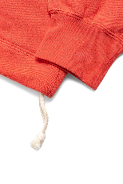 Sweat Half Zip Hoodie - Red