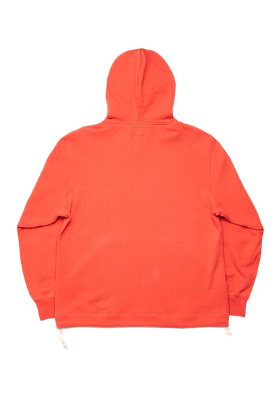 Sweat Half Zip Hoodie - Red