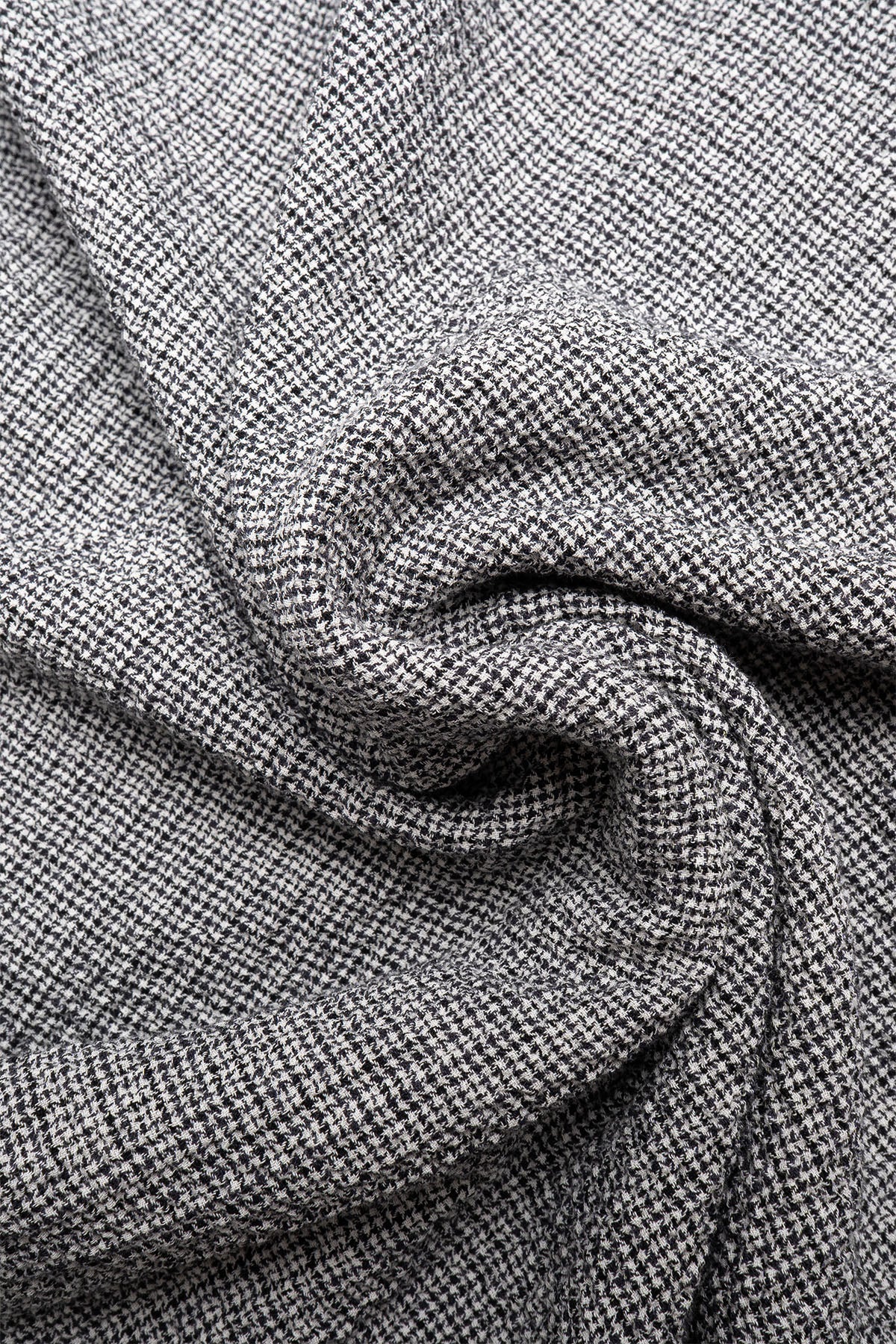 Vacation Shirt - Mini Houndstooth Seersucker