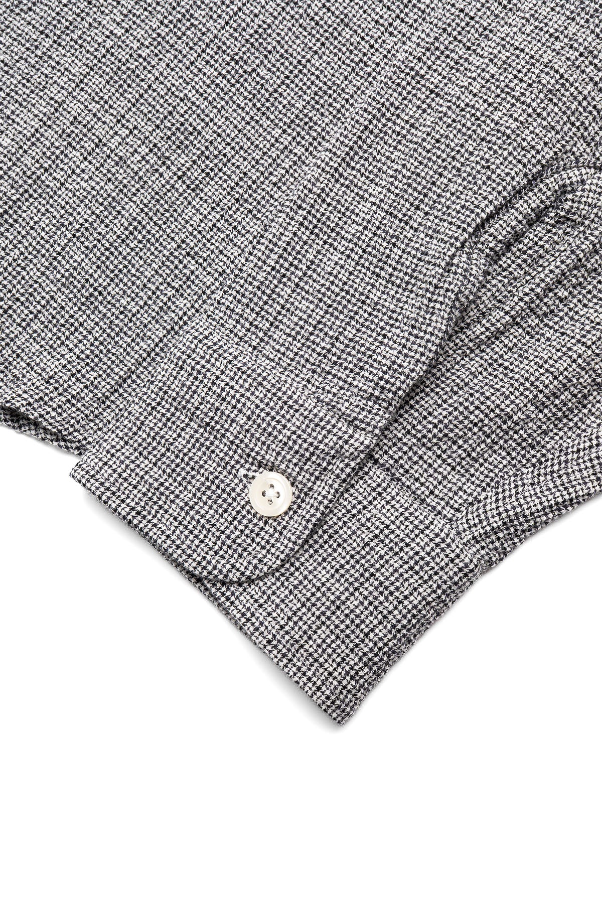 Vacation Shirt - Mini Houndstooth Seersucker