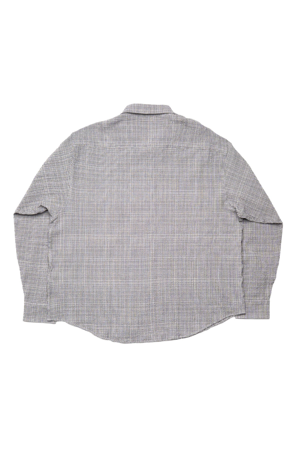 Vacation Shirt - Mini Houndstooth Seersucker
