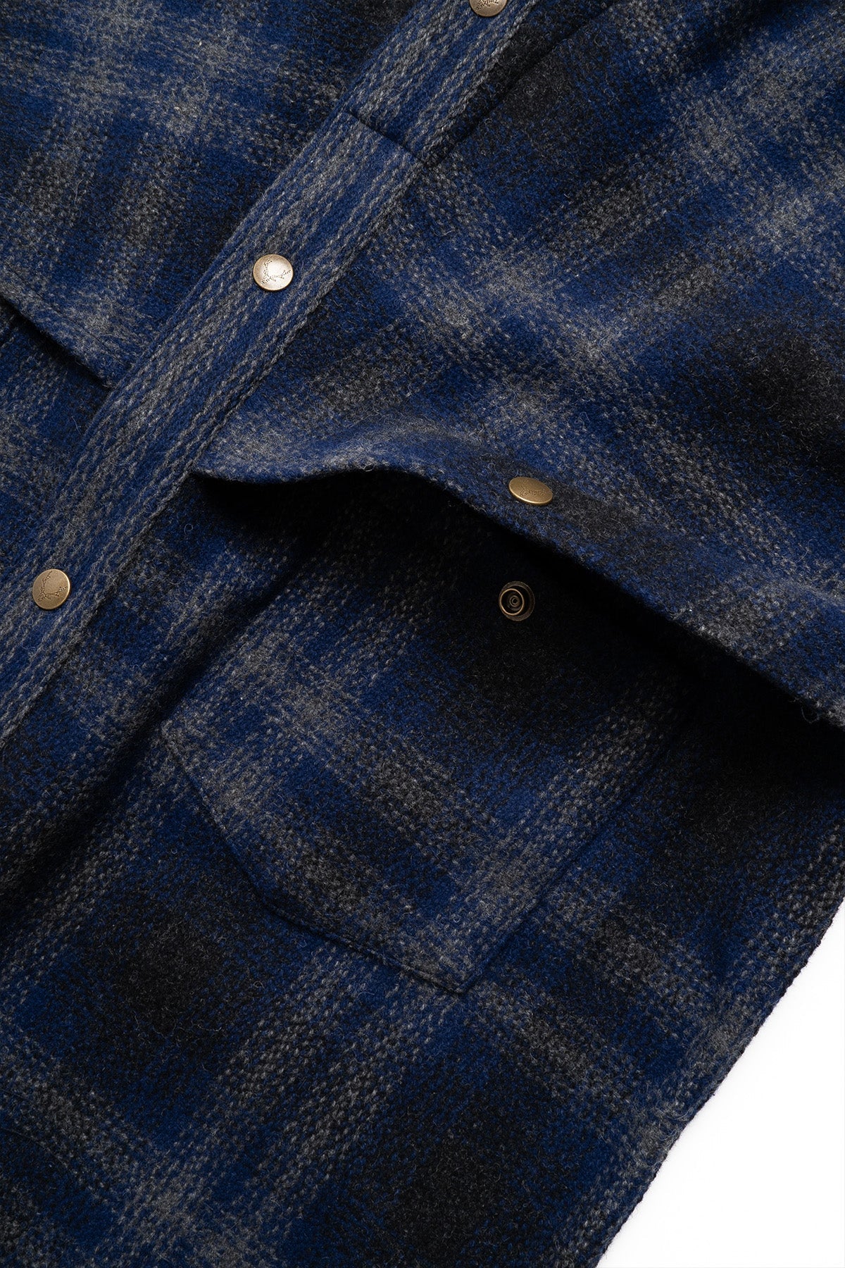 Logger Jacket - W/N Melton Ombre Plaid
