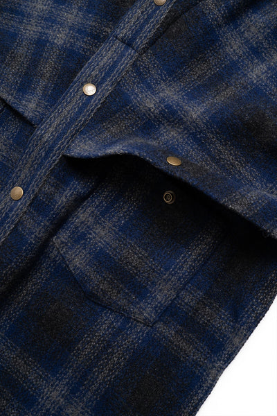 Logger Jacket - W/N Melton Ombre Plaid