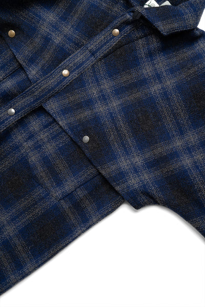 Logger Jacket - W/N Melton Ombre Plaid