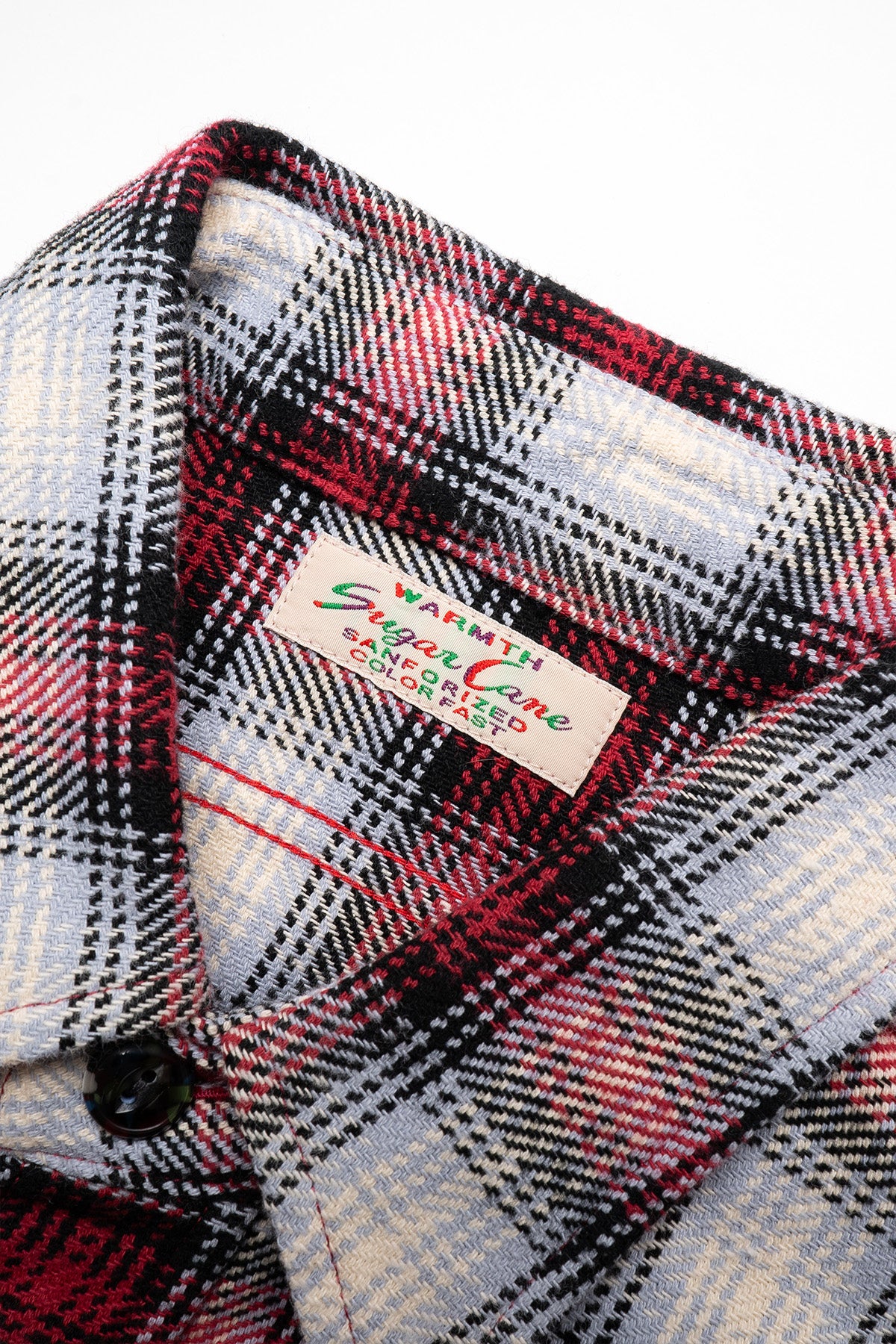Twill Check L/S Work Shirt - Red/White