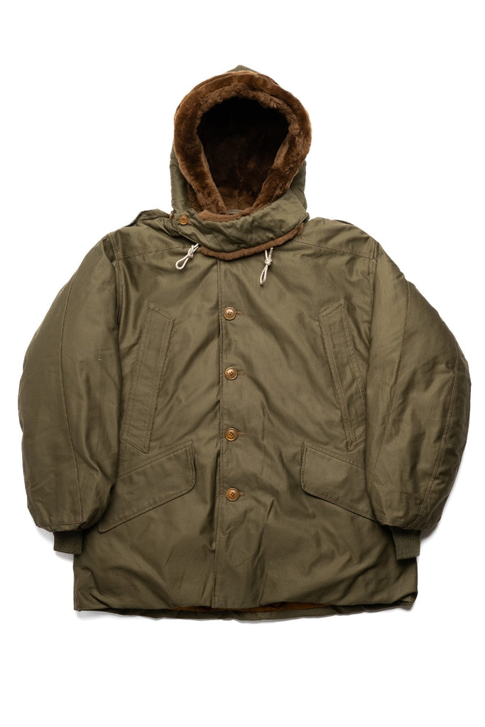 Type B-9 Flight Down Parka - Olive Drab – BLUE IN GREEN SOHO