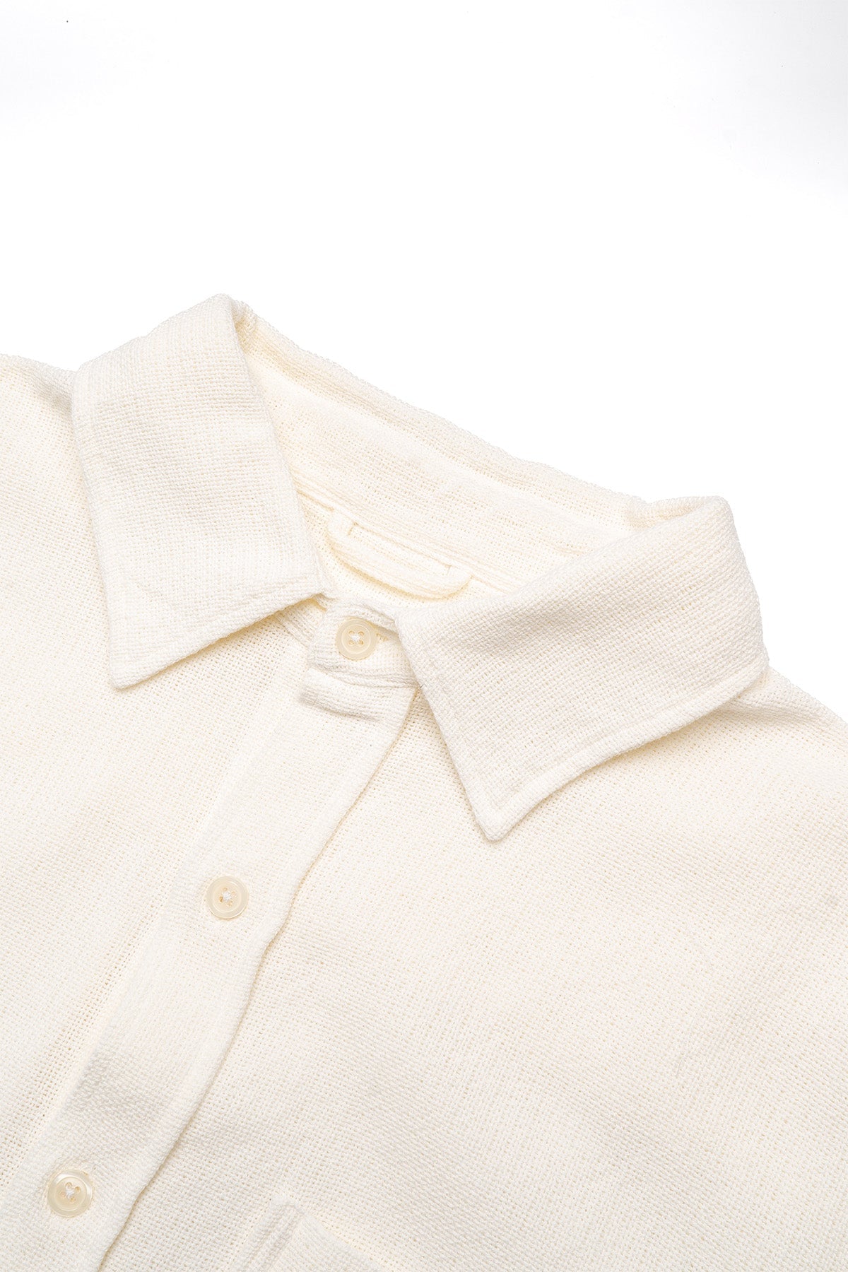 Island Shirt - White Net