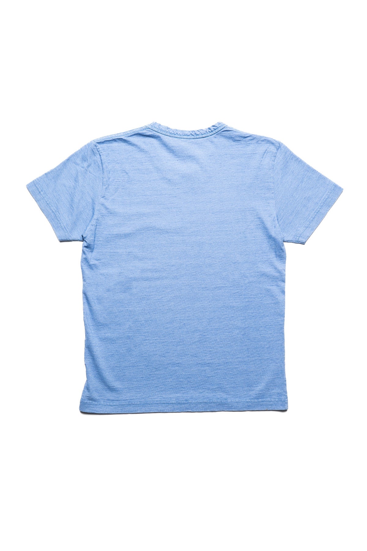 Indigo Jersey Crew Neck T-shirt - Pale Indigo