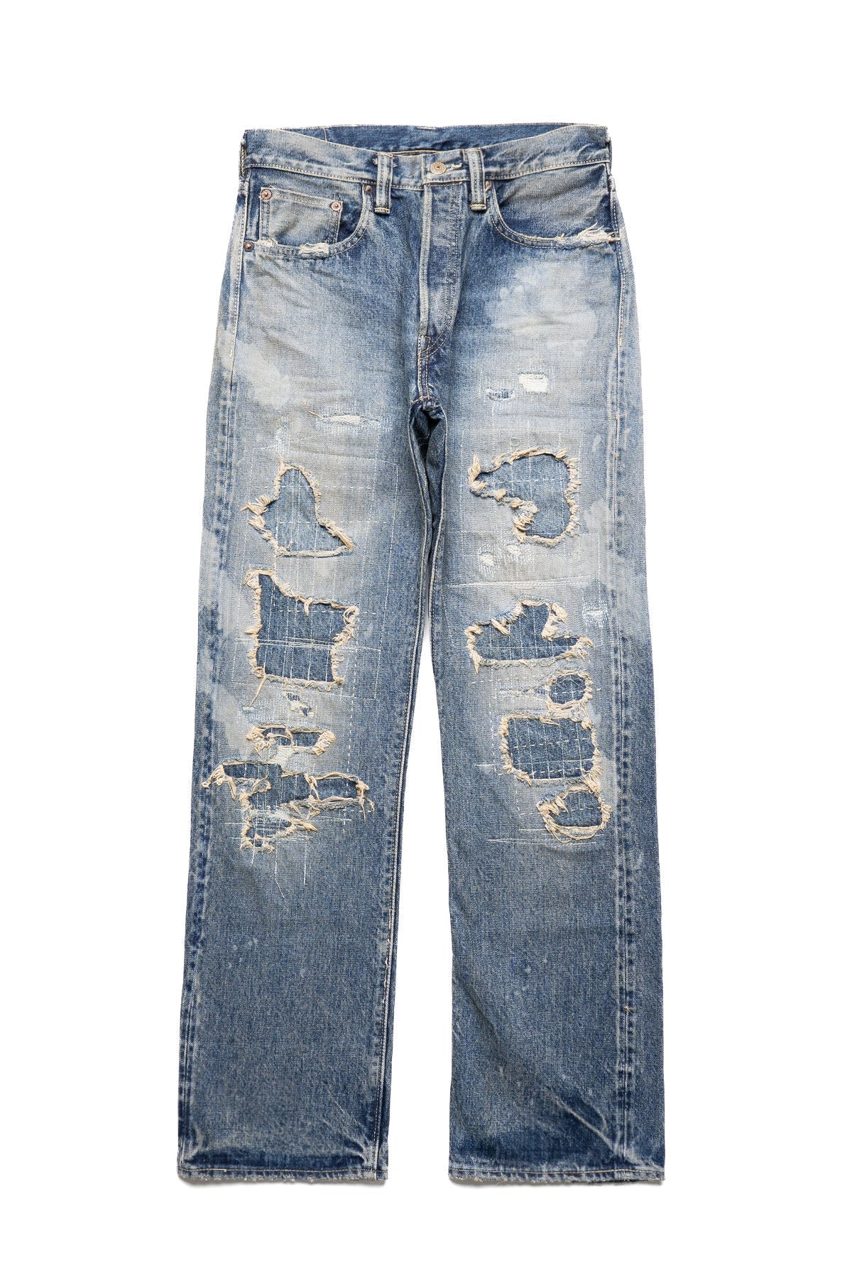 14.25oz Denim 1947 Model - Remake Aged Model - Regular Straight