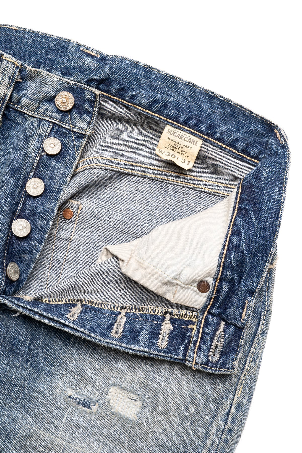 14.25oz Denim 1947 Model - Remake Aged Model - Regular Straight