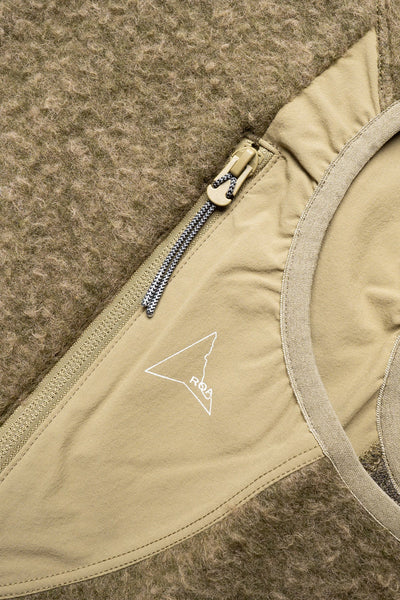 Polar Fleece Vest - Aloe