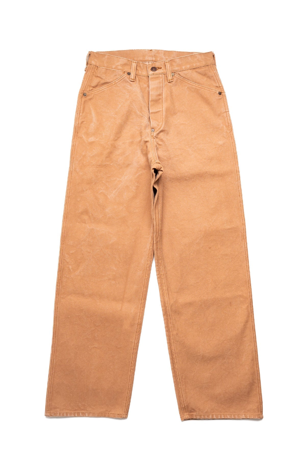 Persimmon Tannin Dye Heavy Duck Work Pants - Wide