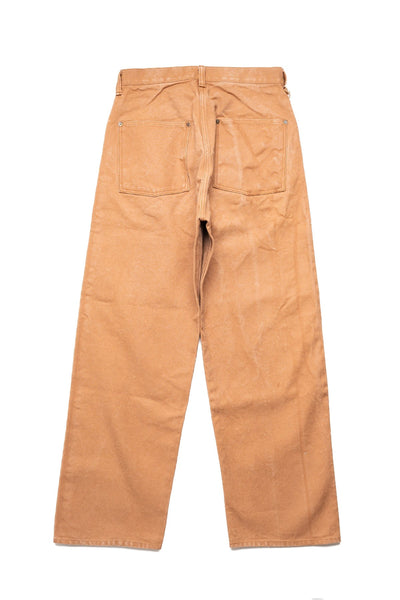 Persimmon Tannin Dye Heavy Duck Work Pants - Wide
