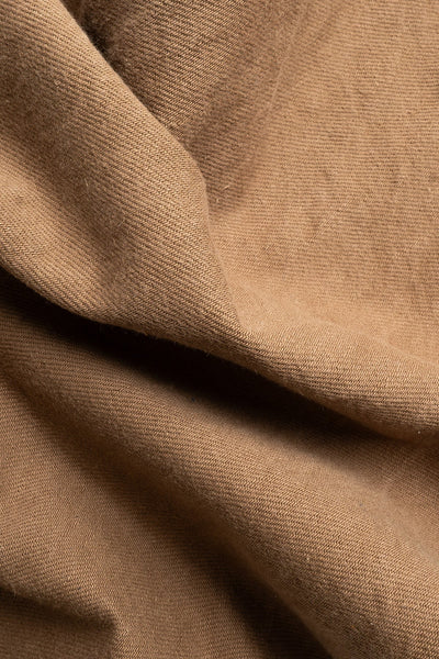 Heavy Chino Wide Trousers - Khaki