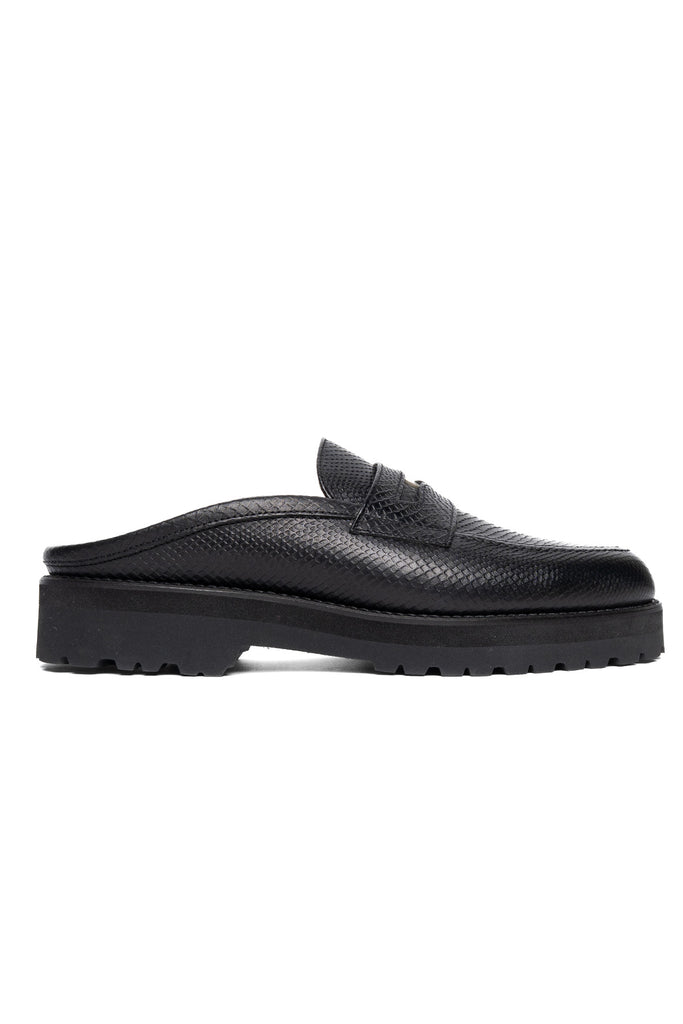 Coin Loafer Mule - Snake Black – BLUE IN GREEN SOHO