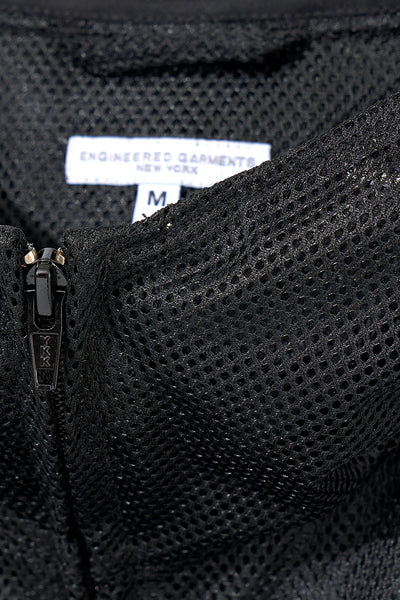 Mesh Parka for Nepenthes NY and Blue in Green - Black