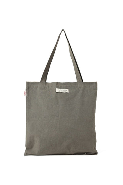 Yasujiro Ozu x BEAMS JAPAN Logo Tote Bag - Charcoal