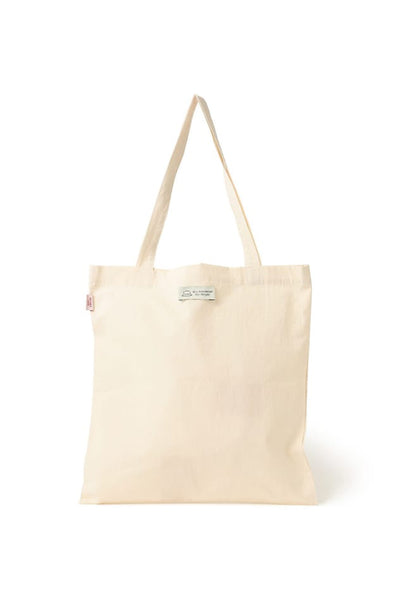 Yasujiro Ozu x BEAMS JAPAN Logo Tote Bag - Off White