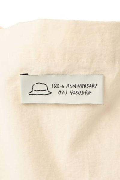 Yasujiro Ozu x BEAMS JAPAN Logo Tote Bag - Off White