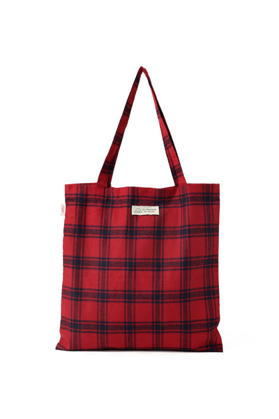 Yasujiro Ozu x BEAMS JAPAN Logo Tote Bag - Red