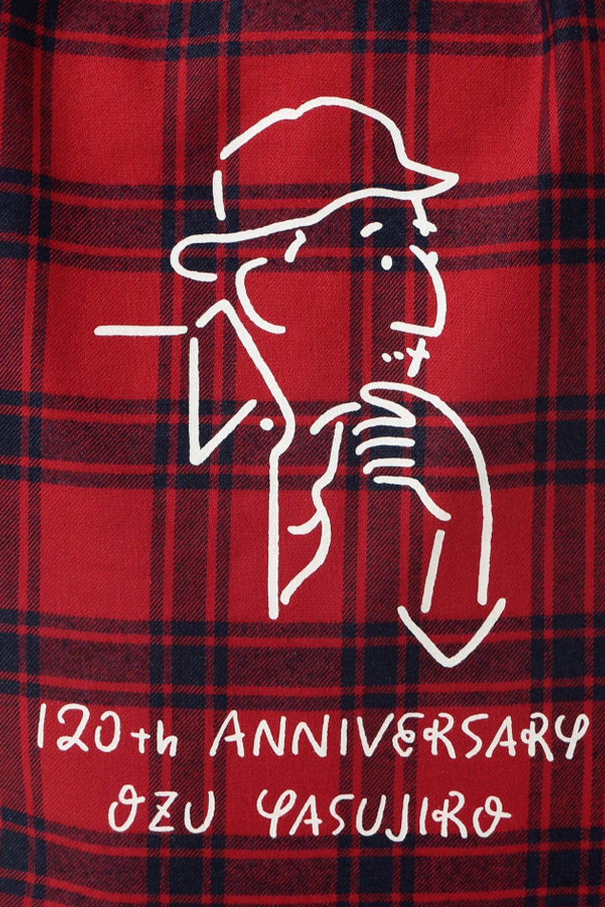 Yasujiro Ozu x BEAMS JAPAN Logo Tote Bag - Red