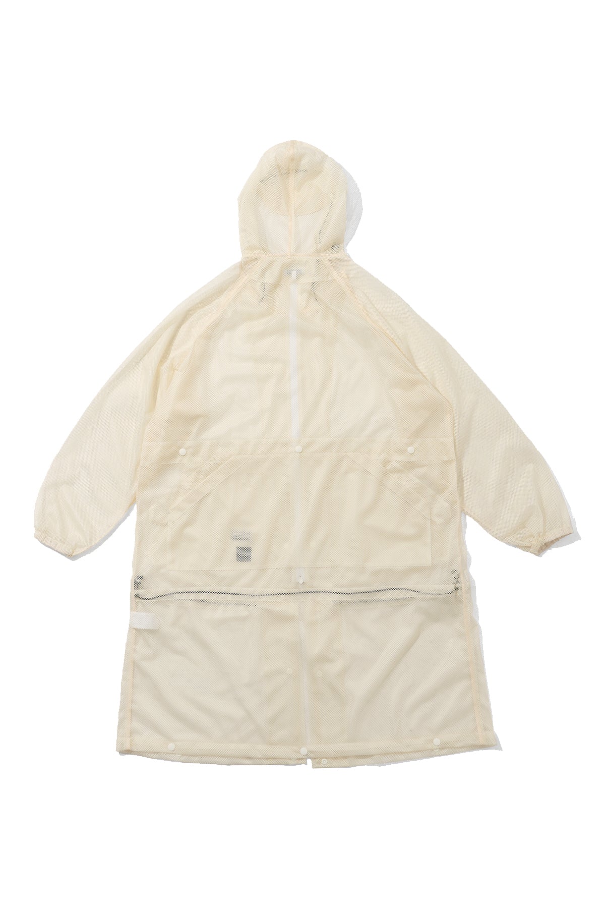 Mesh Parka for Nepenthes NY and Blue in Green - Natural