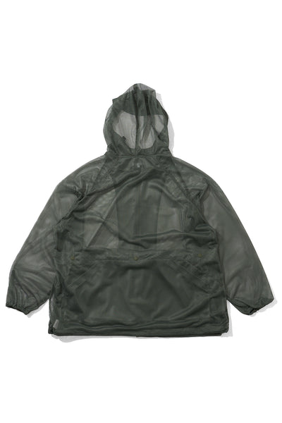 Mesh Parka for Nepenthes NY and Blue in Green - Olive