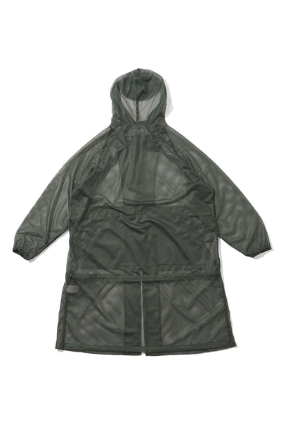 Mesh Parka for Nepenthes NY and Blue in Green - Olive