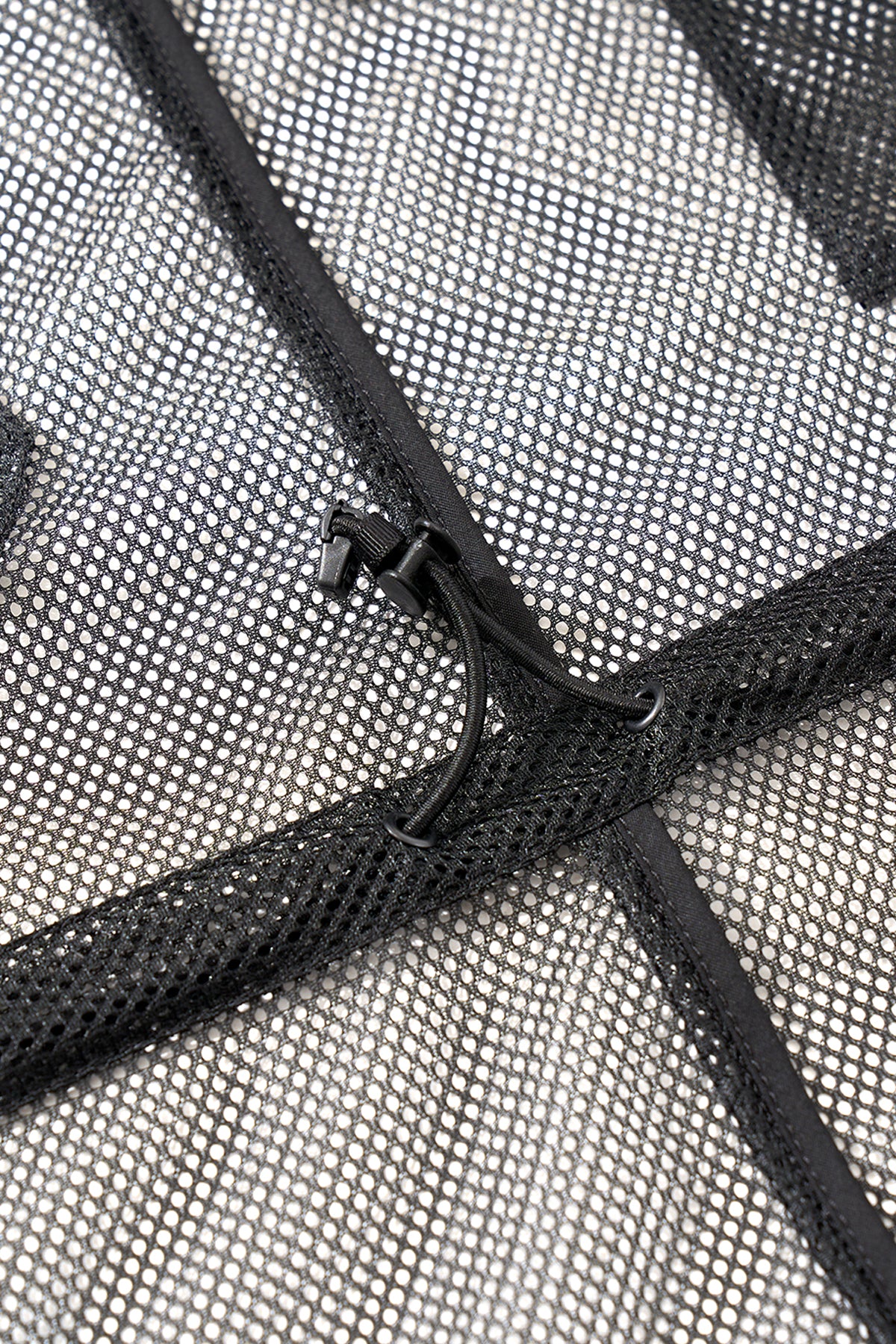 Mesh Parka for Nepenthes NY and Blue in Green - Black