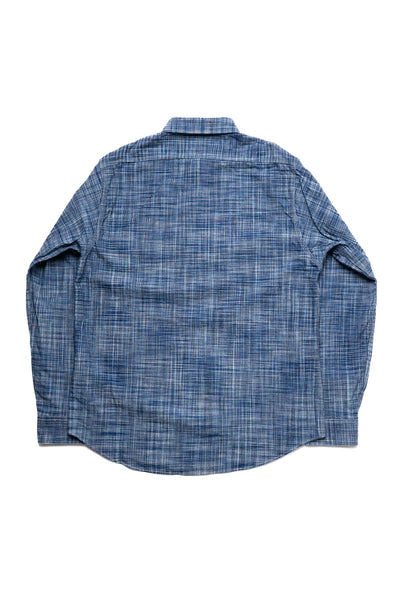 6.9oz Fiction Romance Indigo Kasuri Work Shirt