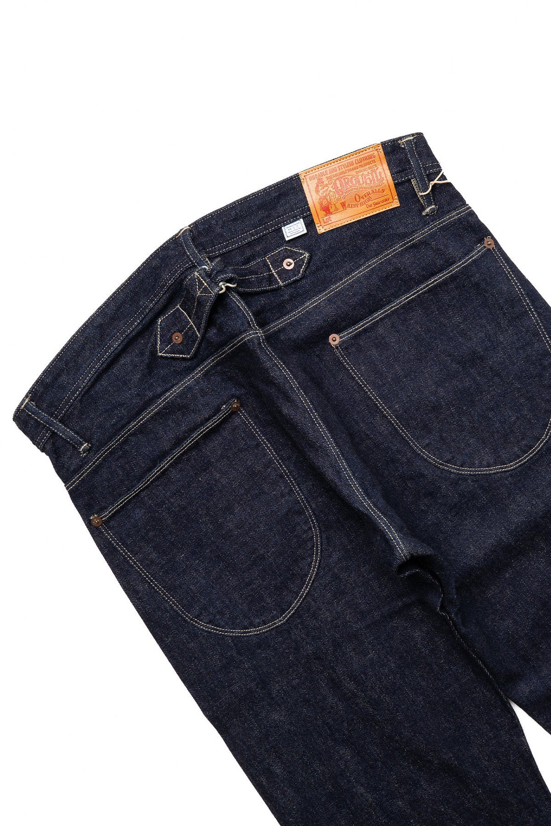 OR-1001 Indigo Dyed Tailored Jeans - Straight – BLUE IN GREEN SOHO