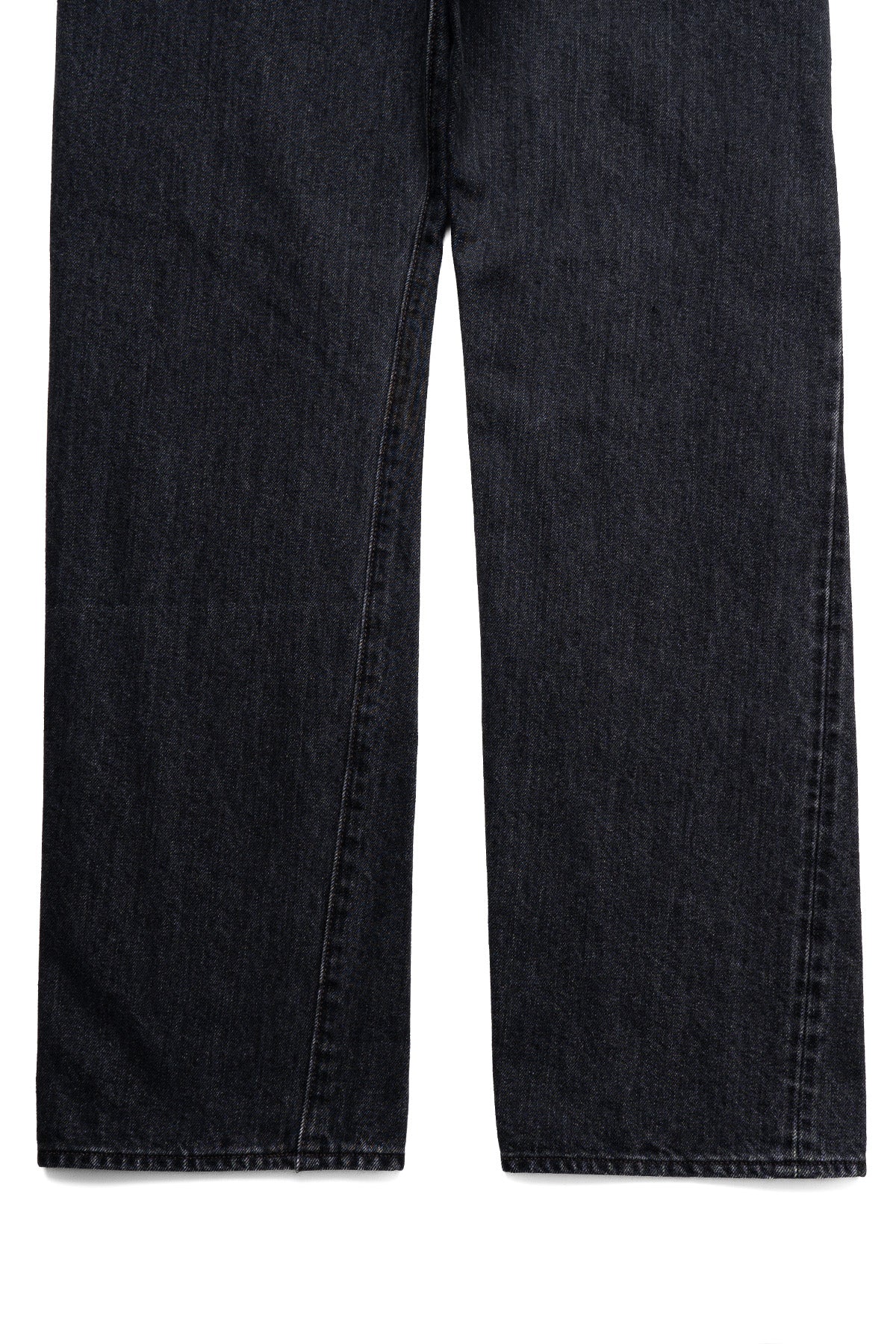 Straight 5 Pocket Pants - Medium Black