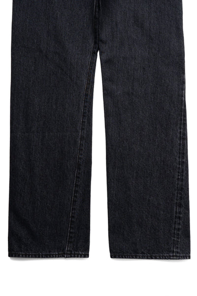 Straight 5 Pocket Pants - Medium Black