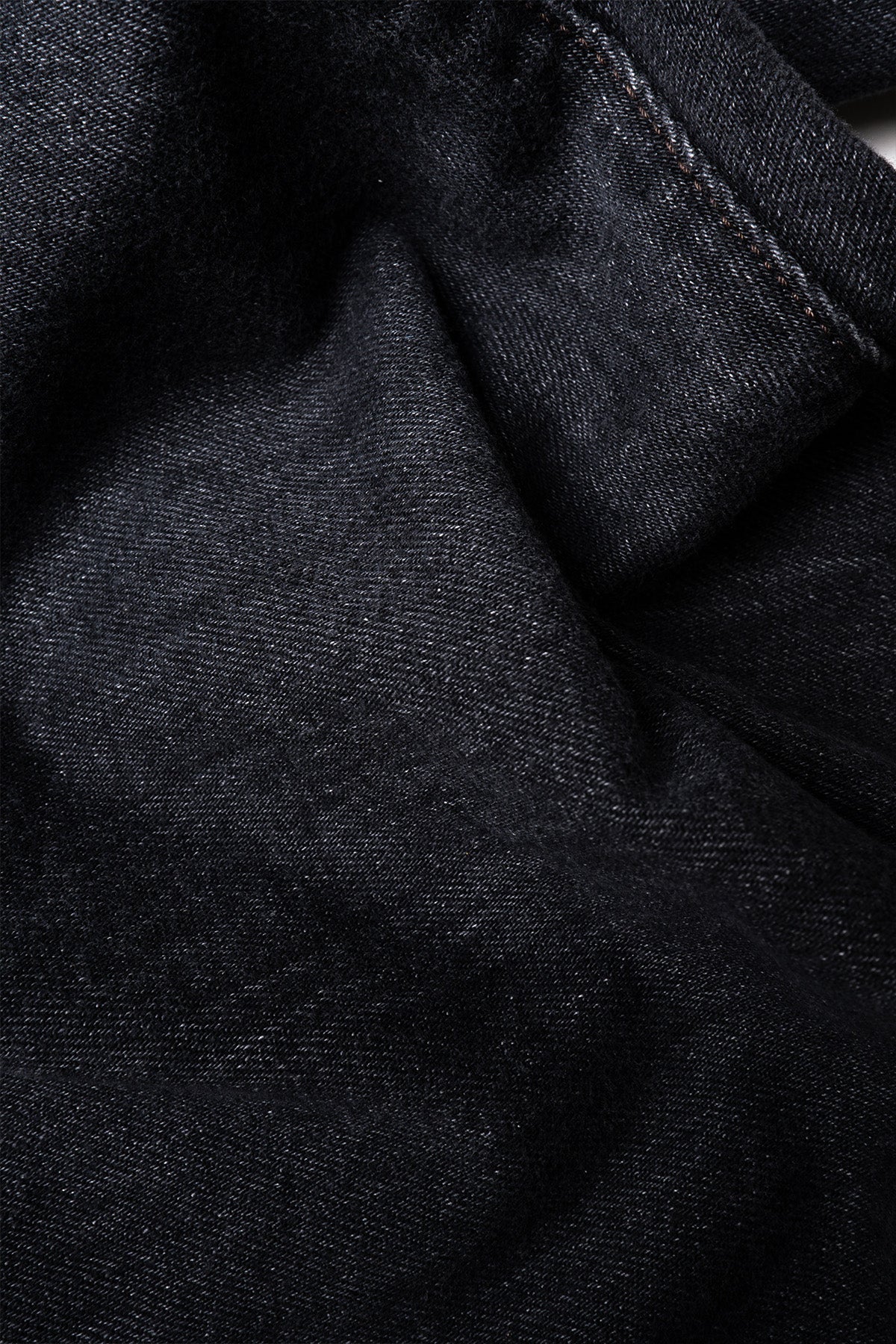 Straight 5 Pocket Pants - Medium Black