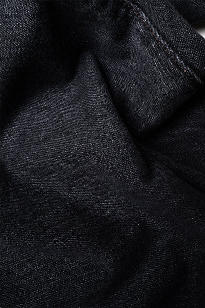 Straight 5 Pocket Pants - Medium Black