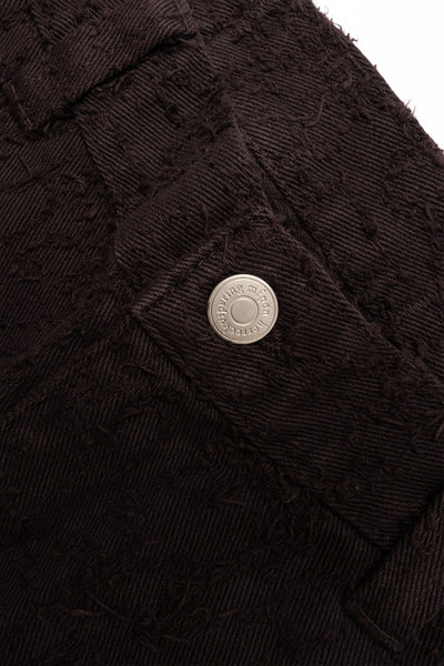 Punch Out Jeans - Dark Brown