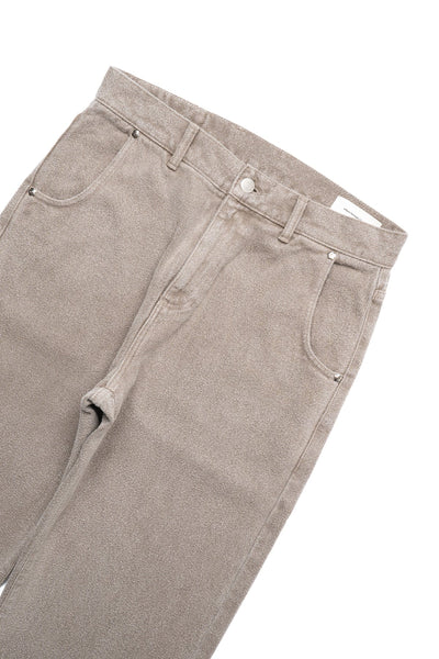 Straight Cut Jeans - Brushed Mudstone