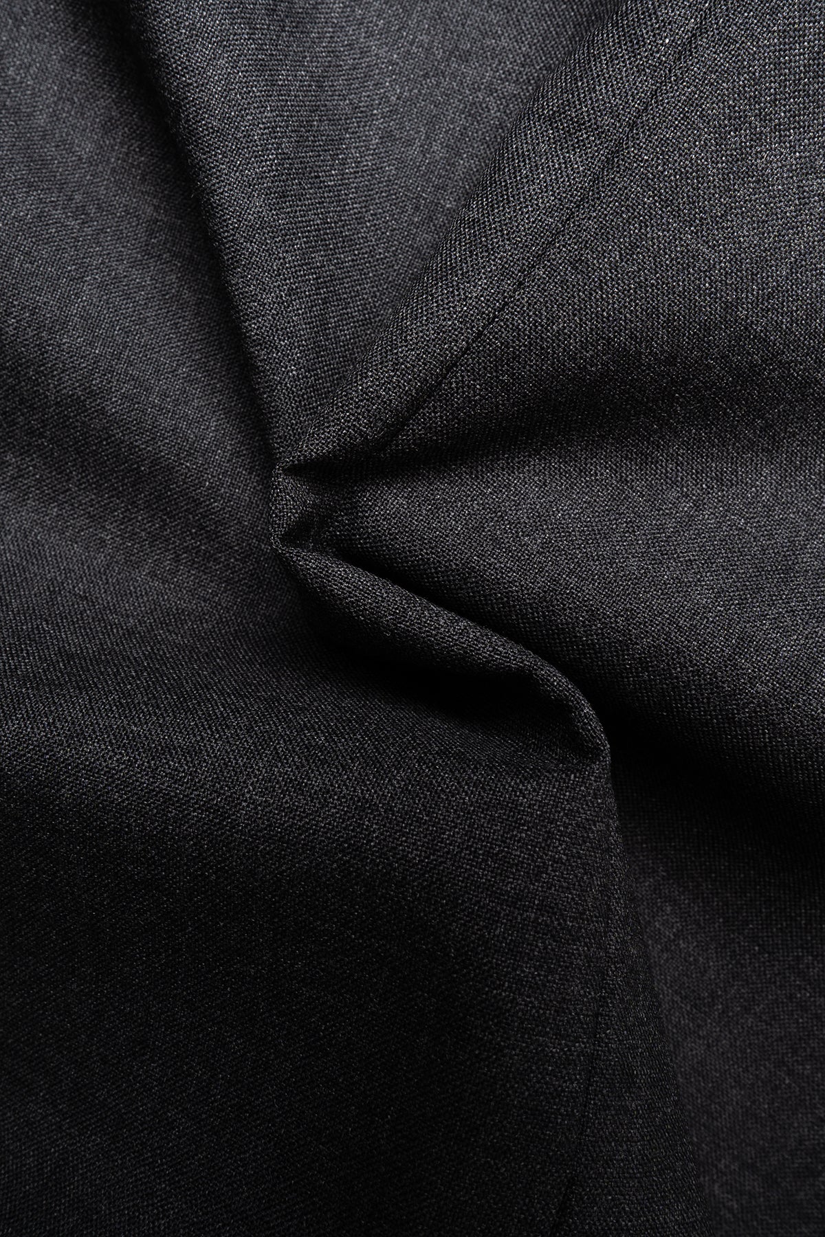 Patch Pocket Blazer - Grey Worsted Wool