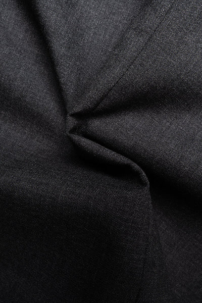 Patch Pocket Blazer - Grey Worsted Wool