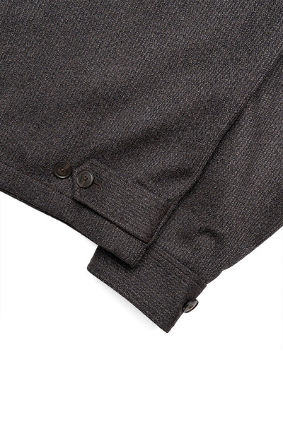 Mail Jacket - Brown Melange Stripe