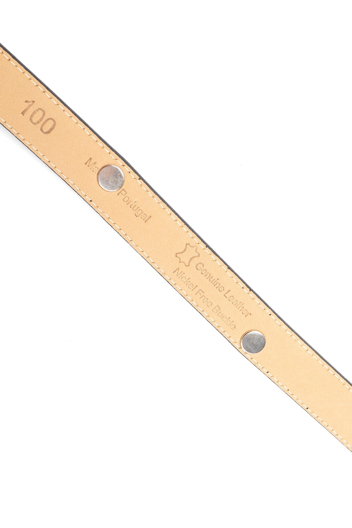 Purpose Belt - Rivet Black Polido