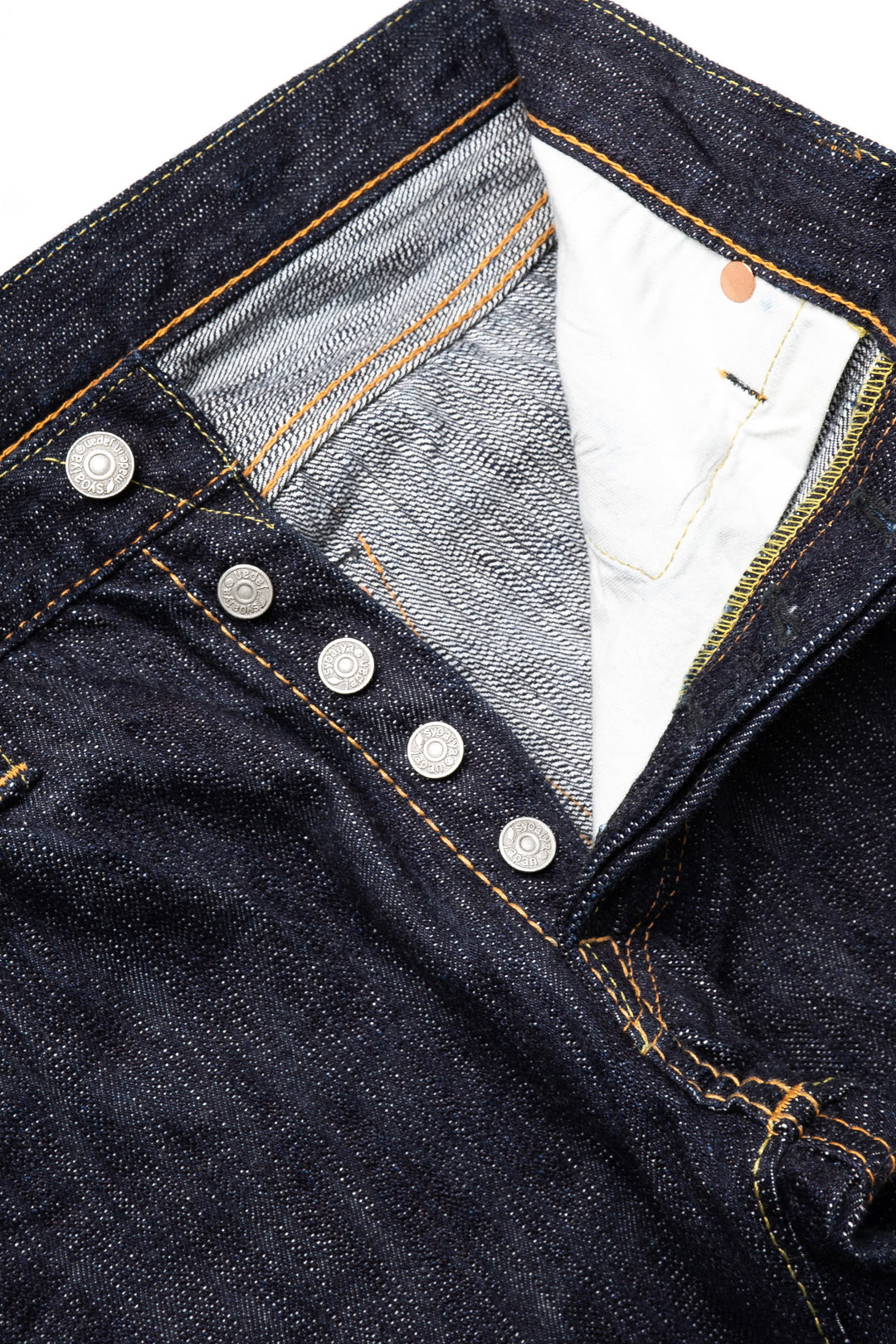 XX-013 Slim Tapered Jeans Blue In Green Exclusive Version – BLUE