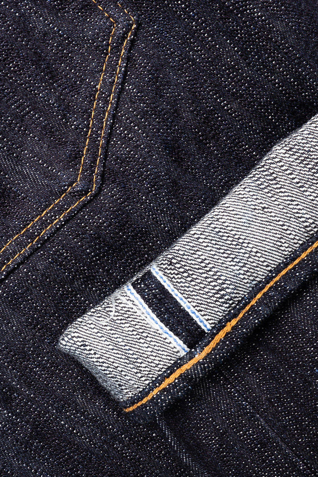 XX-013 Slim Tapered Jeans Blue In Green Exclusive Version – BLUE