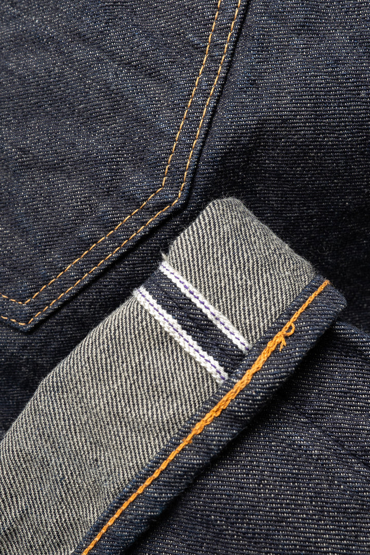 XX-011 Slim Tapered Jeans Blue In Green Exclusive Version – BLUE