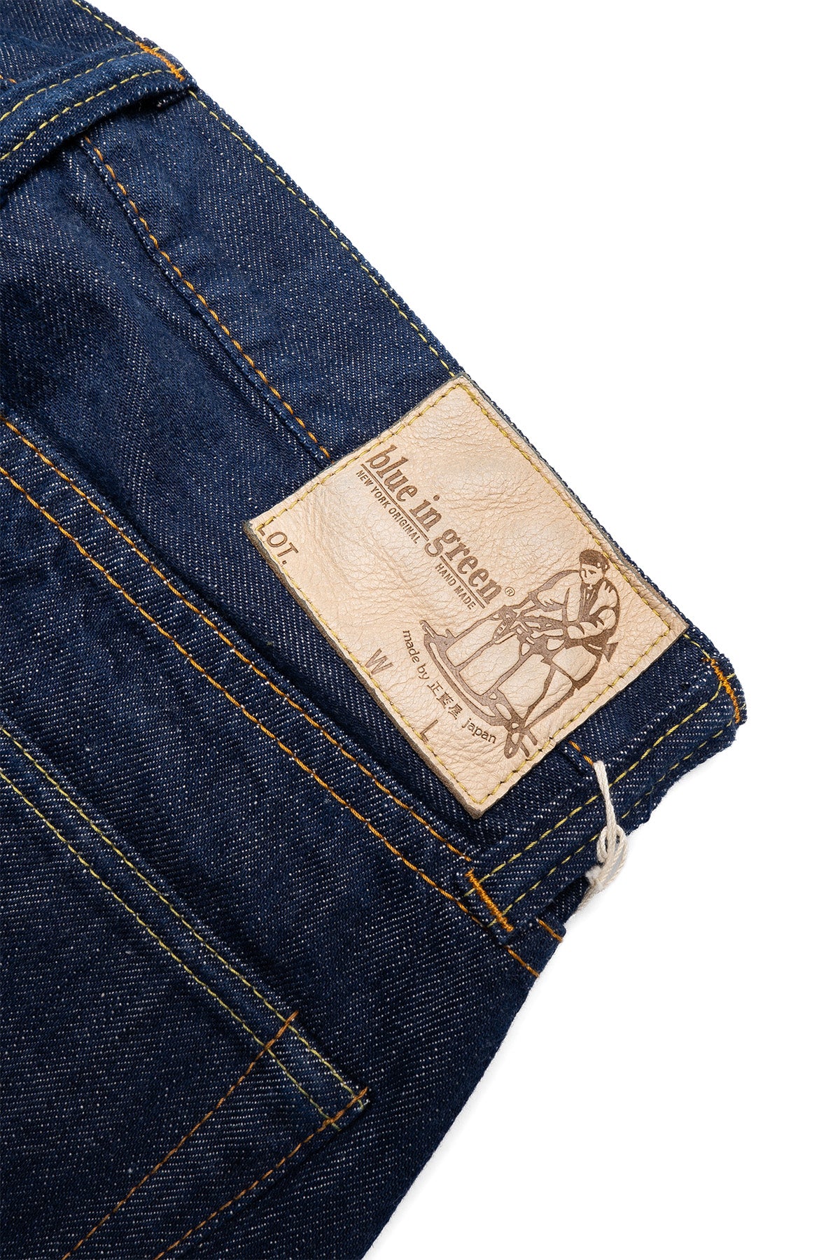 AI-13.5oz-003 13.5oz Natural Indigo Regular Straight