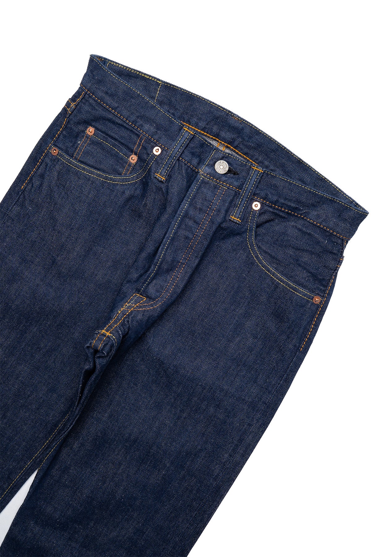 AI-13.5oz-003 13.5oz Natural Indigo Regular Straight